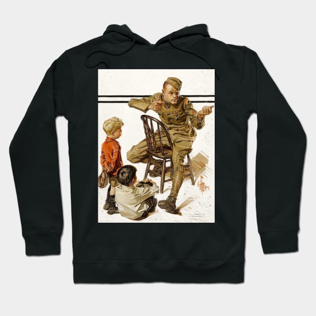 J.C. Leyendecker - War Stories, 1919 Hoodie by immortalpeaches